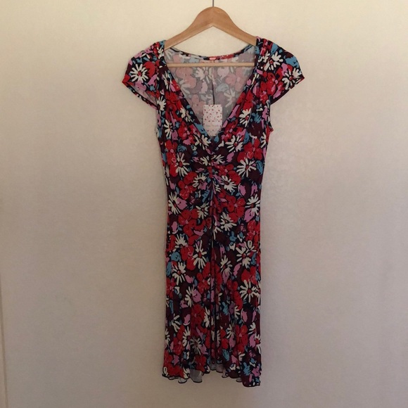 NWT Free People Key To Your Heart Mini Dress S - Picture 3 of 15